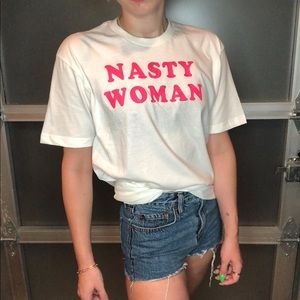 NWOT “Nasty Woman” Feminist T-Shirt
